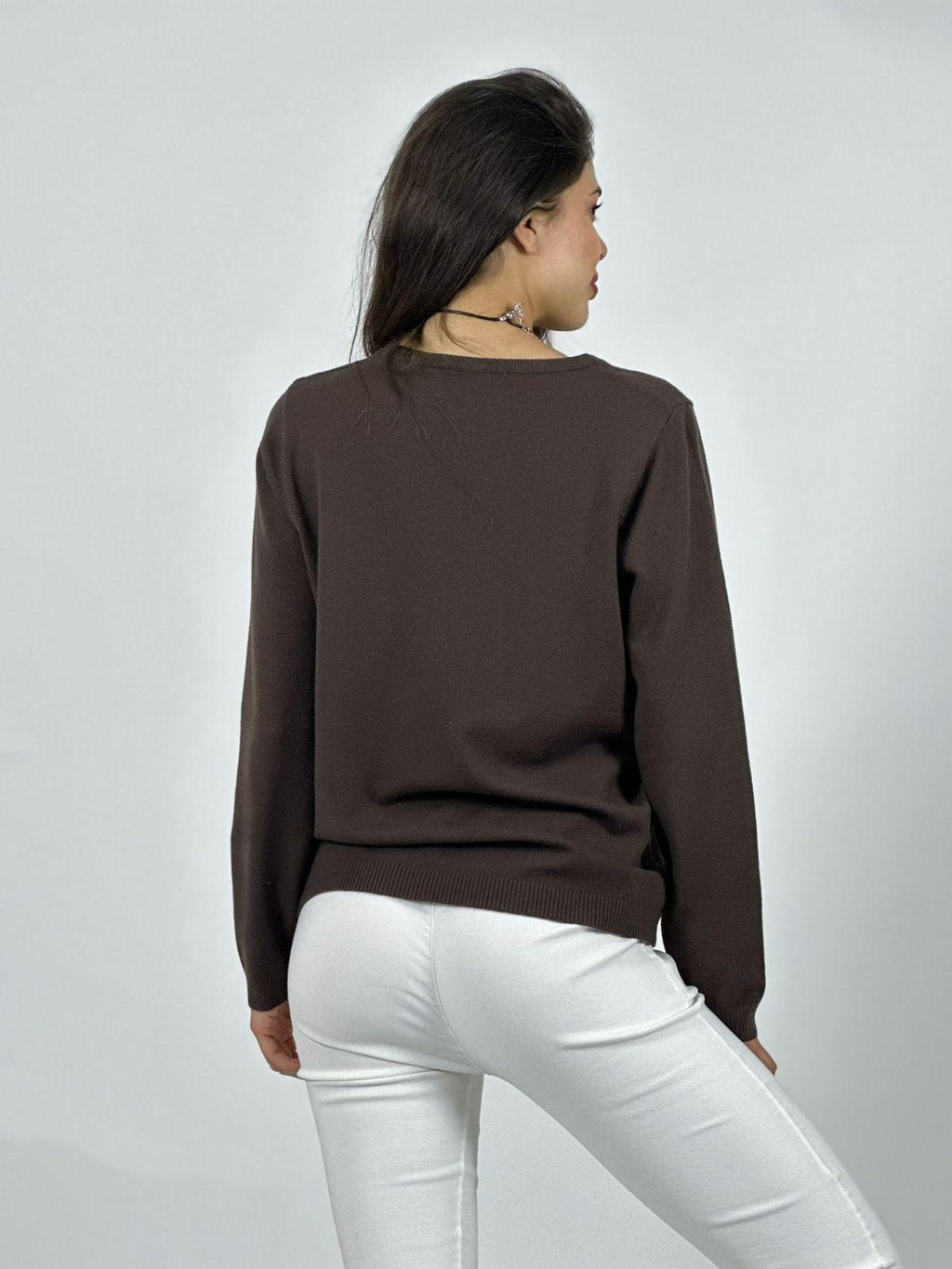 Sweater Spandex Flores y Diamantes