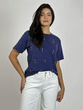 Polera Algodón con Tachas