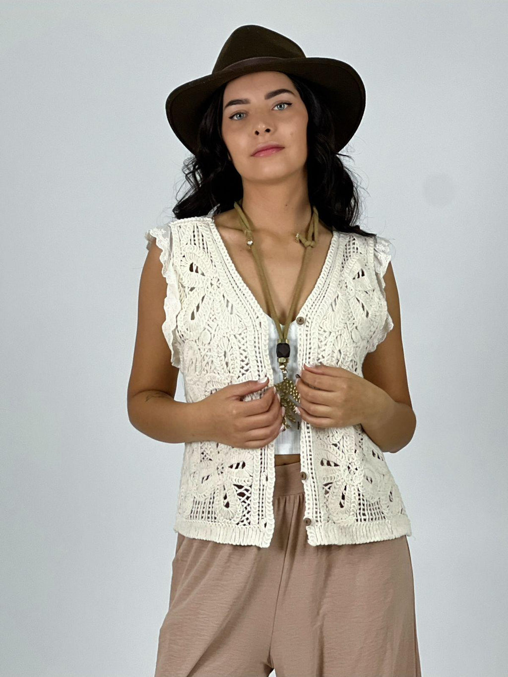 Tejido Crochet Abotonado