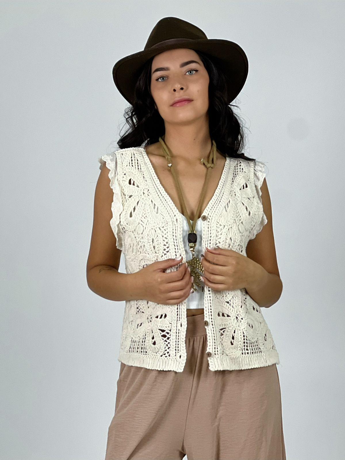 Tejido Crochet Abotonado