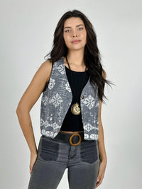 Pantalón y Gillette Viscosa Estampado Boho