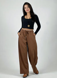 Pantalón de Algodón Doble Pretina