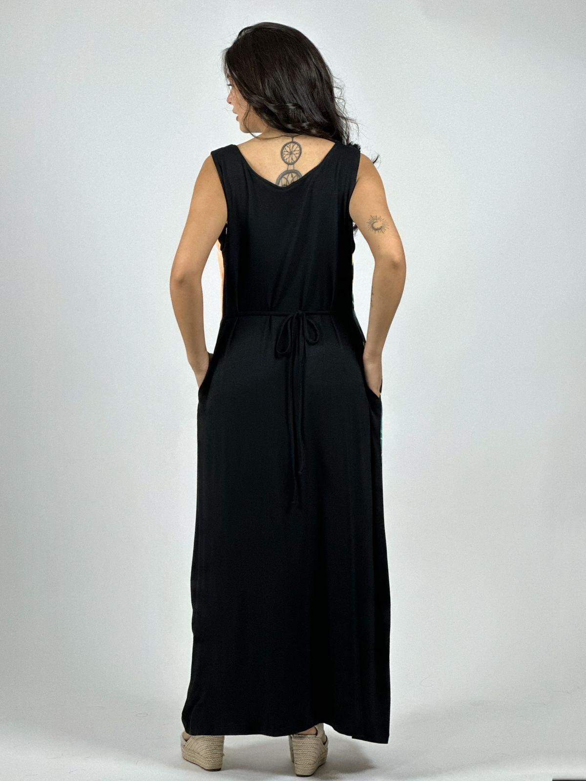 Vestido Sublimado Hojas