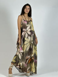 Vestido Estampado Hojas