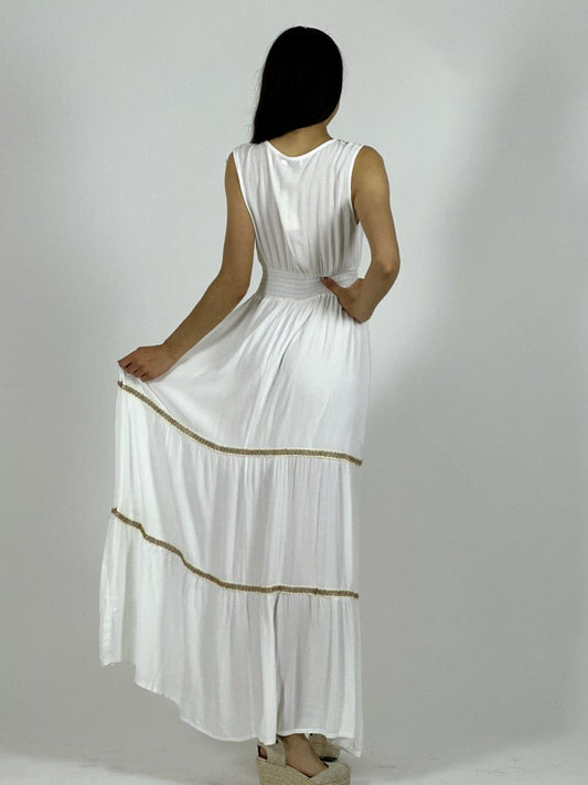 Vestido Boho Estrellas y Conchas