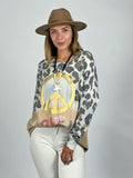 Sweater Spandex Print PAZ/LOVE