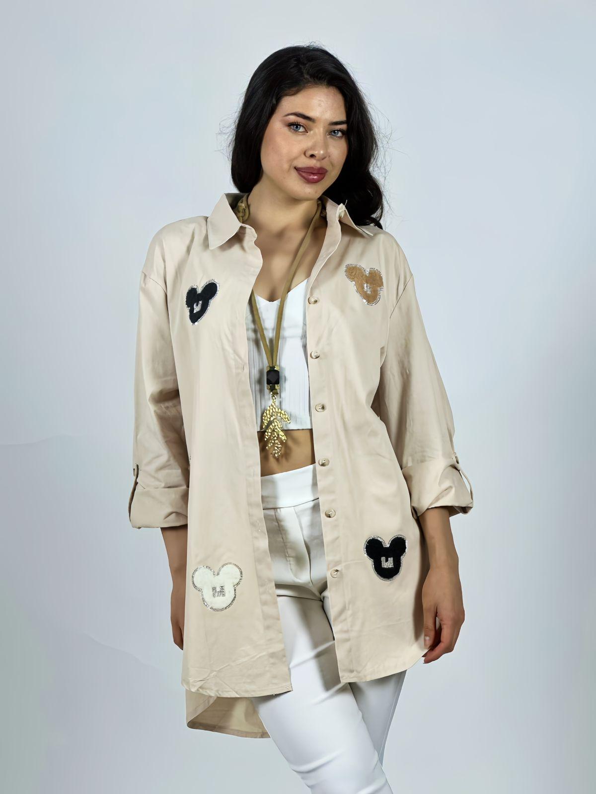 Blusón Mickey Brillantes