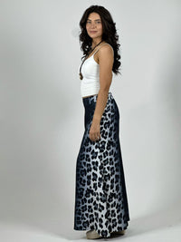 Palazzo Crepé Degrade Costado Print