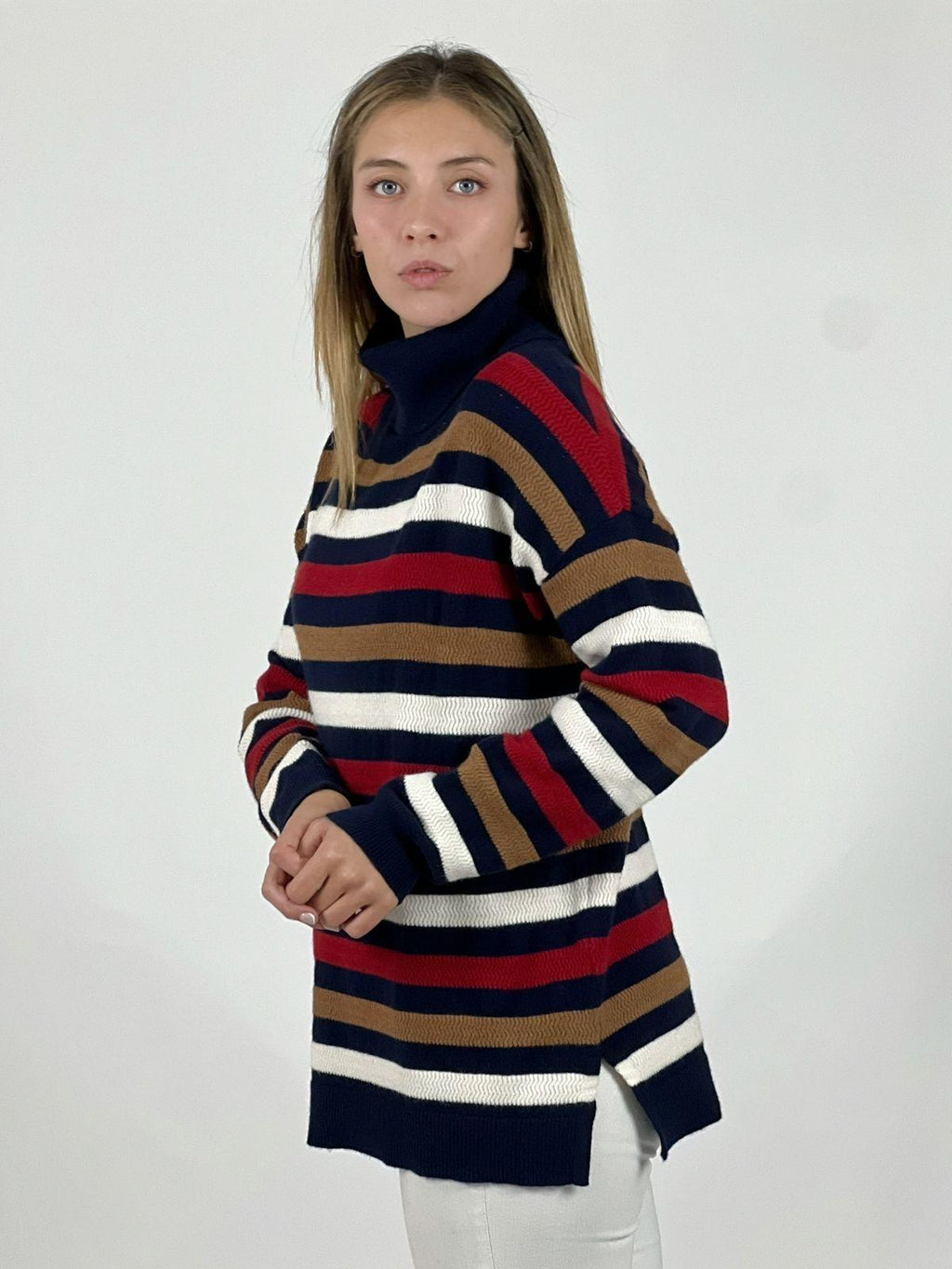 Sweater Lana Lineas Horizontales