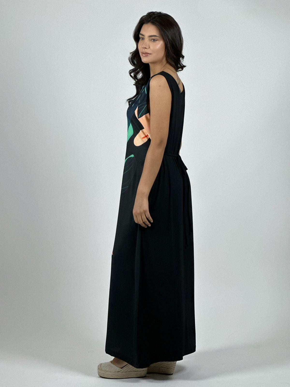 Vestido Sublimado Hojas