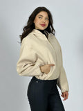 Chaqueta Bomber Corta con Gorro