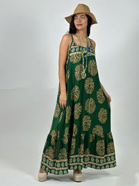 Vestido Casual Viscosa Boho Chic