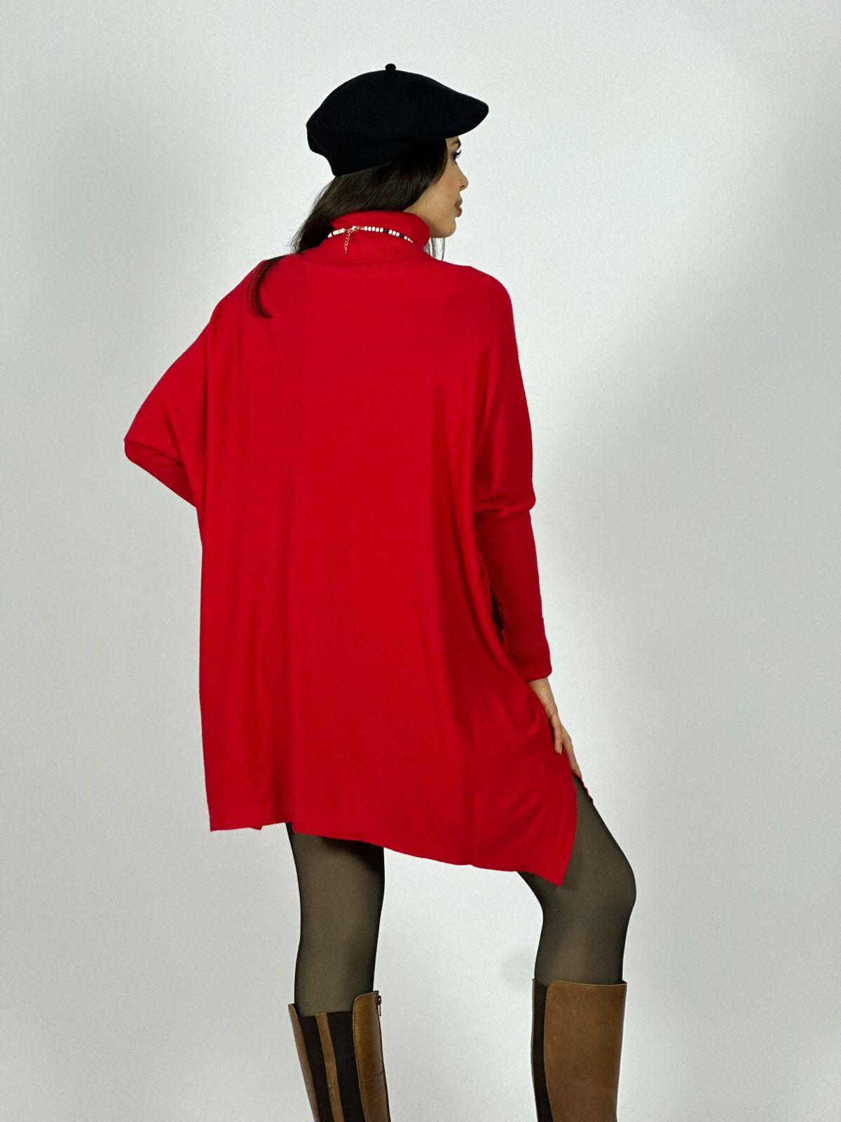 Mini Vestido Spandex Cuello Tortuga