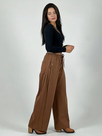 Pantalón de Algodón Doble Pretina