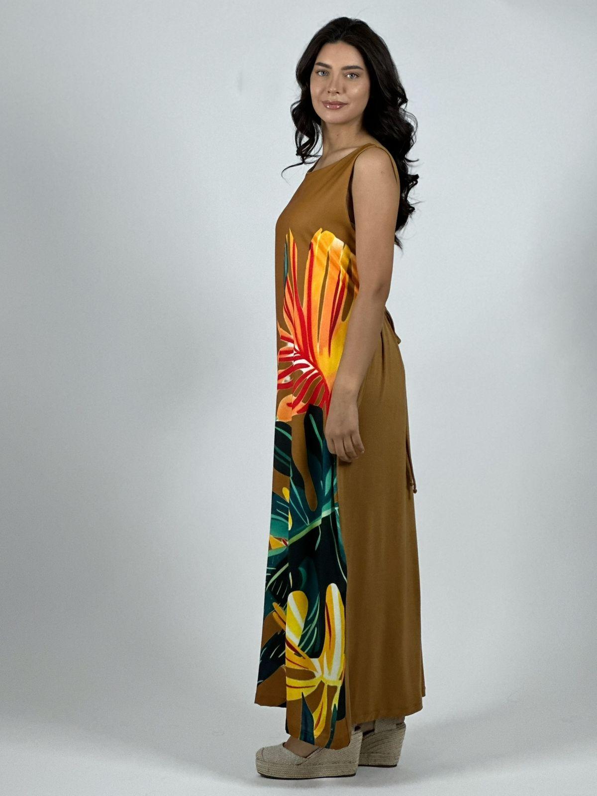 Vestido Sublimado Hojas